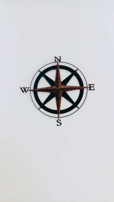 compass symbol.